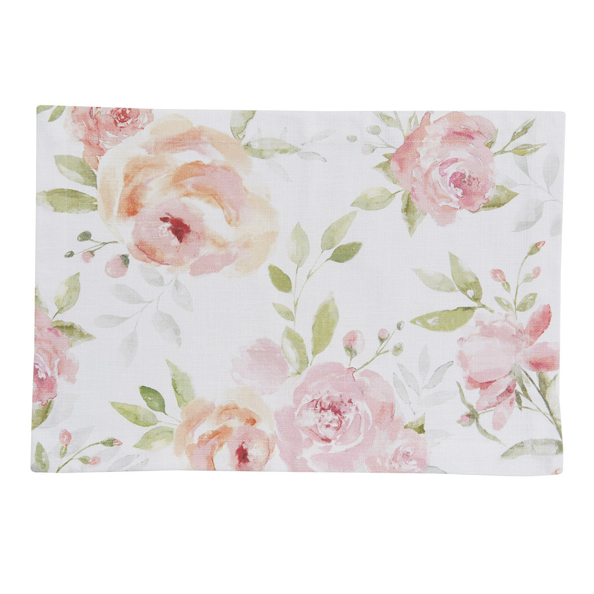 Bella Floral Table Linens - Iron Accents