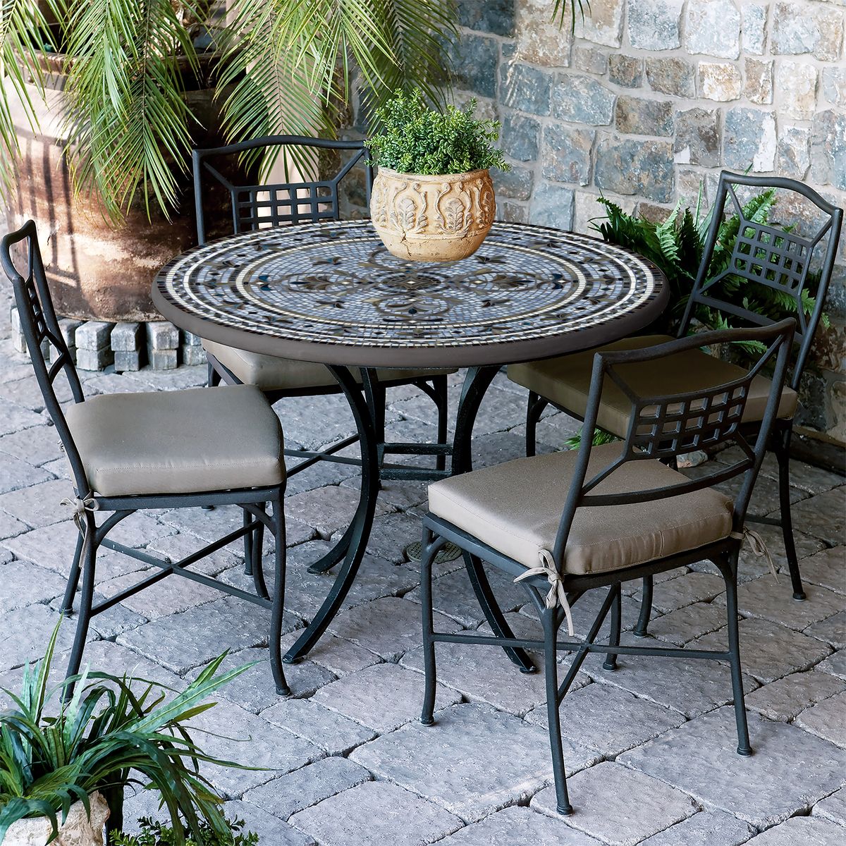 tesco mosaic bistro set