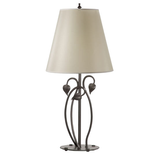 black wrought iron bedside lamps