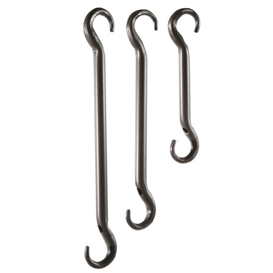 wrought iron hooks and hangers