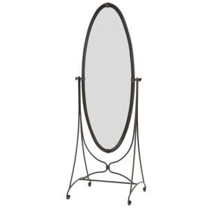 Queensbury Standing Mirror - Queensbury Standing Mirror-Iron Accents