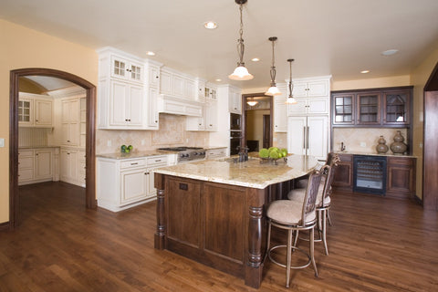 Maple in Kitchen with Arboritec Ceramic Fortified Wood Floor Finish