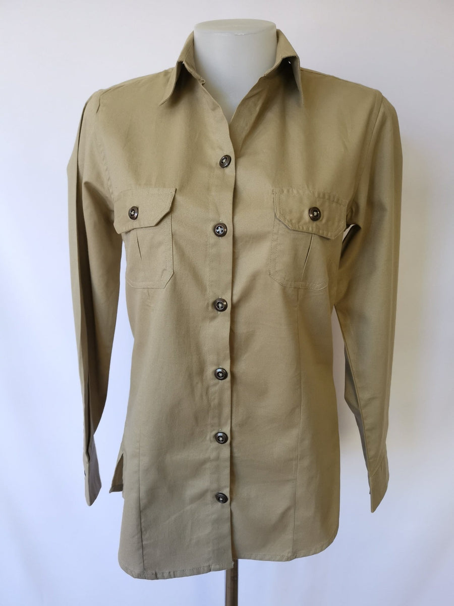 Long Sleeve Green Khaki Shirt| Kwaitokoeksister