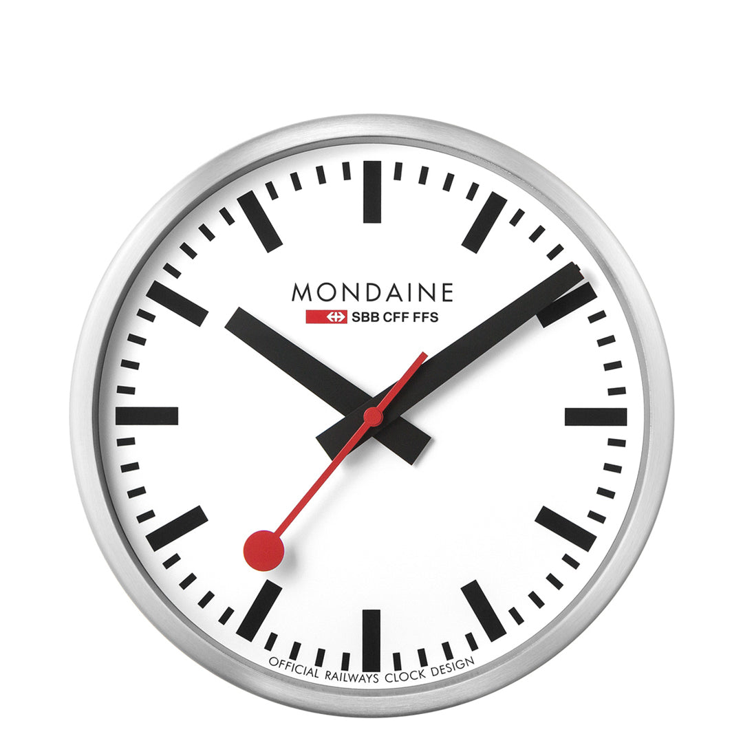 A990.CLOCK.16SBB Mondaine Official Wall Clock - Mondaine Australia product image