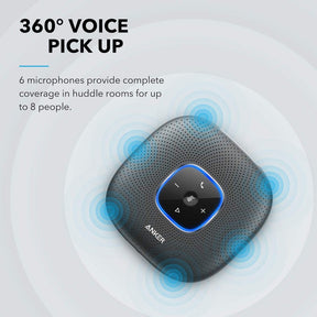 Anker PowerConf Bluetooth Speakerphone in Black