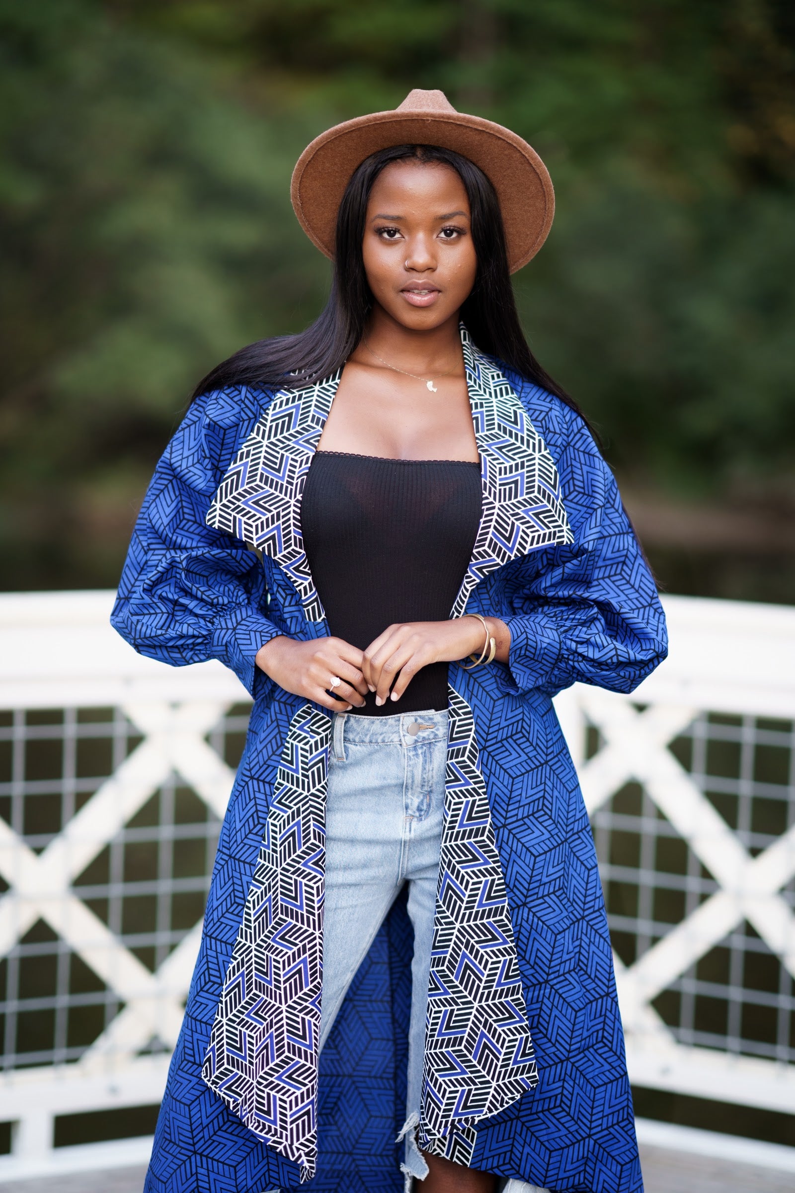 Outstanding And Cute Ankara Kimono Jacket To Add To Your Closets