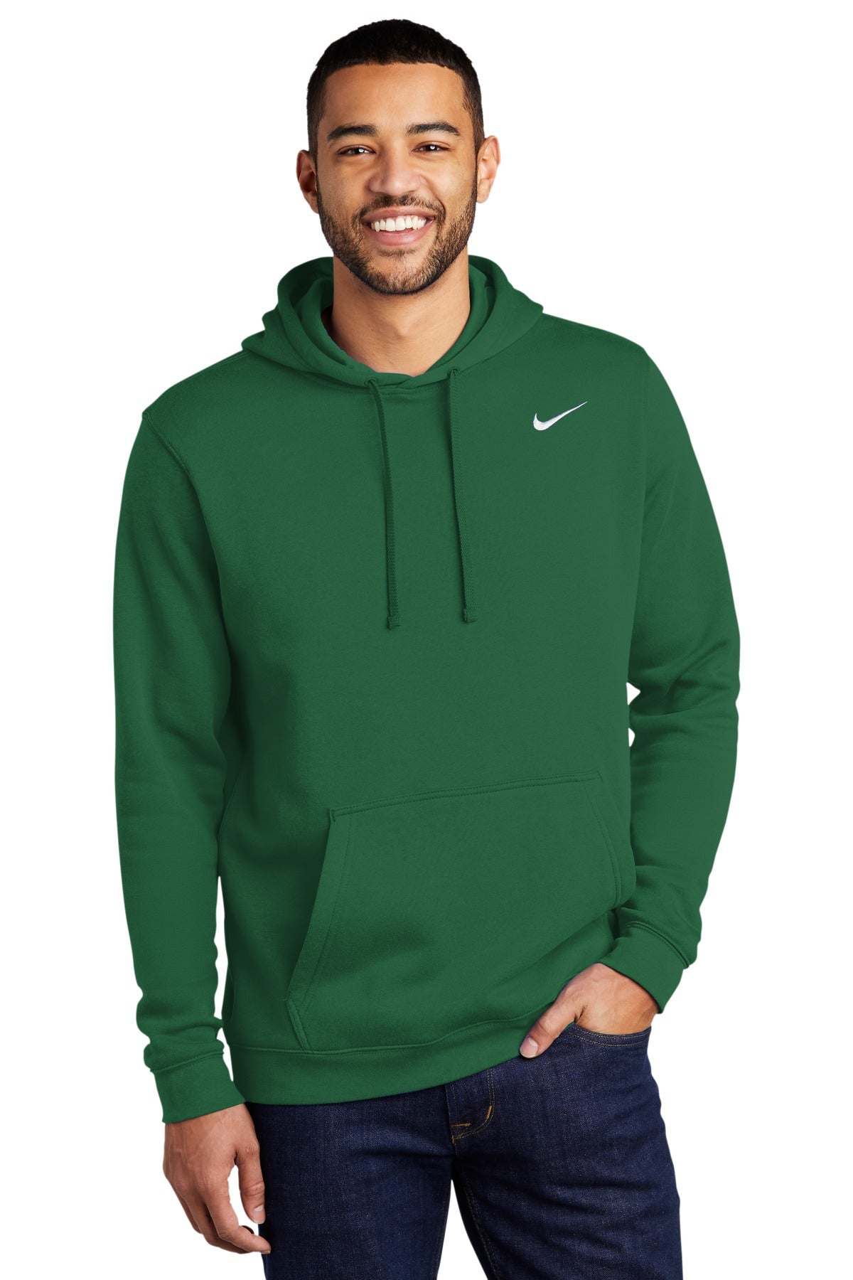 dark green hoodie nike