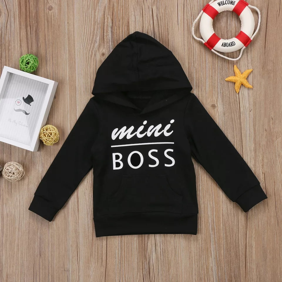 mini boss hoodie