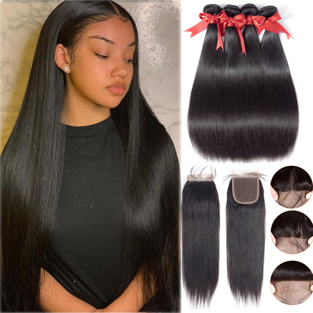 straight hair weave bundles