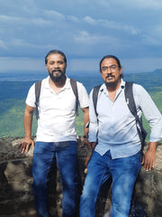 CustHum Co-founders Denzil DSouza and CM Kumar