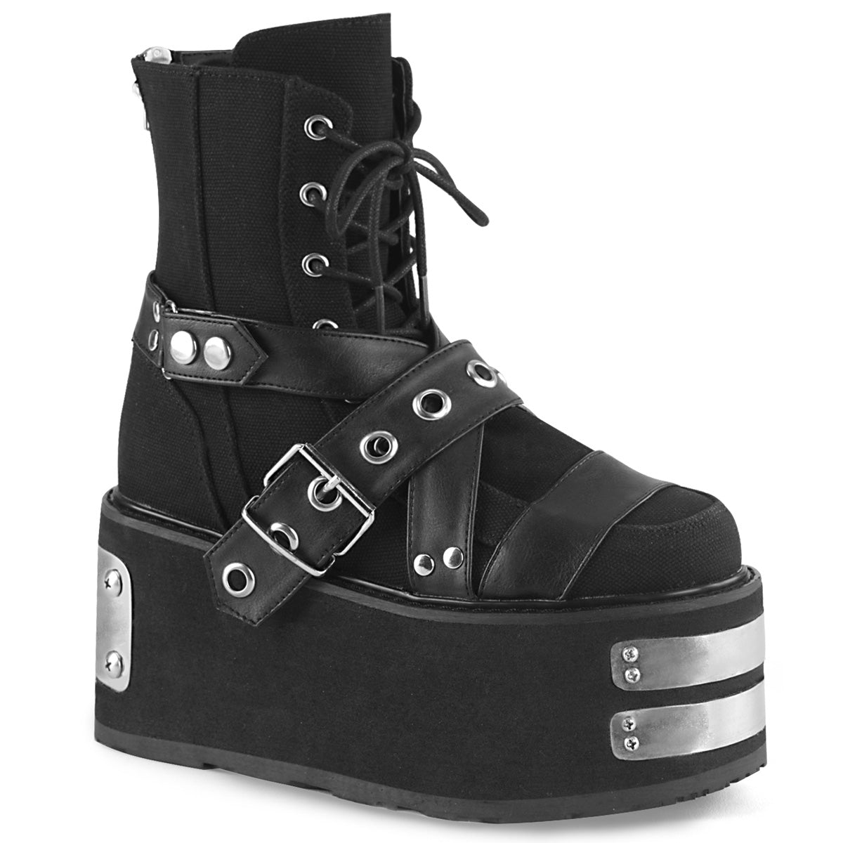 demonia canvas boots