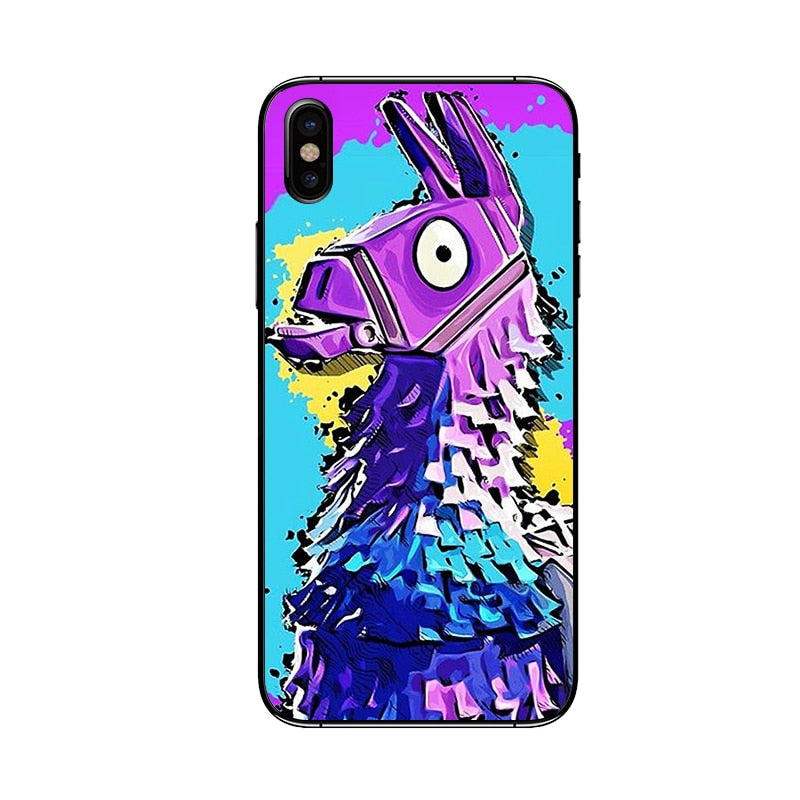 Fortnite Battle Royale Phone Case For Iphone Xs Max 7 8 Plus Game - load image into gallery viewer fortnite battle royale phone case for iphone xs max 7