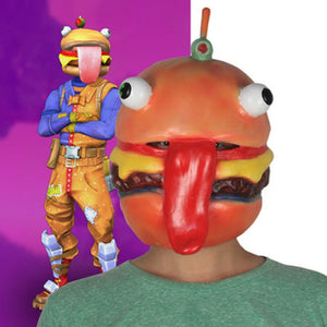 beef boss mask cosplay durr burger mask and cosplay from fortnite battle royale - durr burger fortnite halloween costume