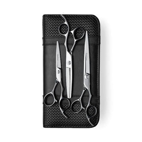 Professional Dog Grooming Scissors Set Straight & thinning & Curved & –  Shearman Co.