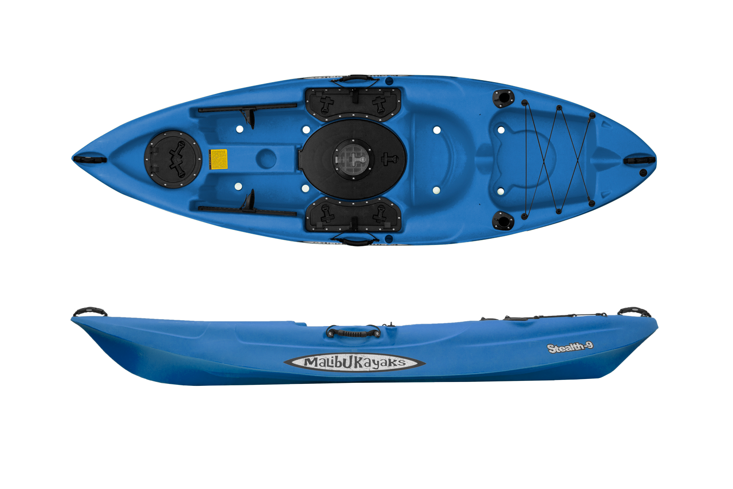 Malibu Kayaks Stealth-9 Lightweight Fishing Kayak - Crest 