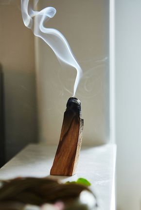 Smudging Palo Santo Wood