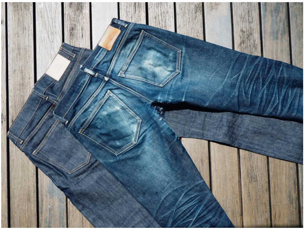 wash selvedge jeans