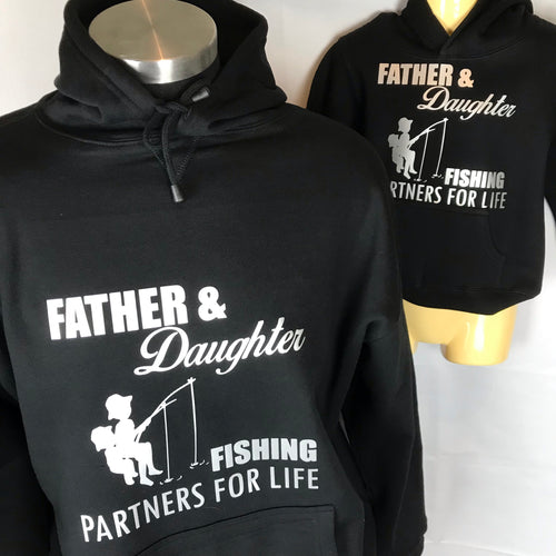 father daughter matching hoodies