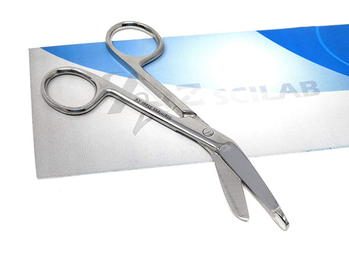 A2Z Scilab Premium Grade Gold Handle Plaster Cast Cutting Bandage Scissors Shears 9.5 with Serrated Blade