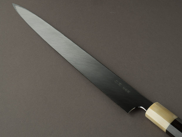 お得セット SA佐文 本焼鏡面仕上 薄刃 木製サヤ 24cm 8-0285-0501