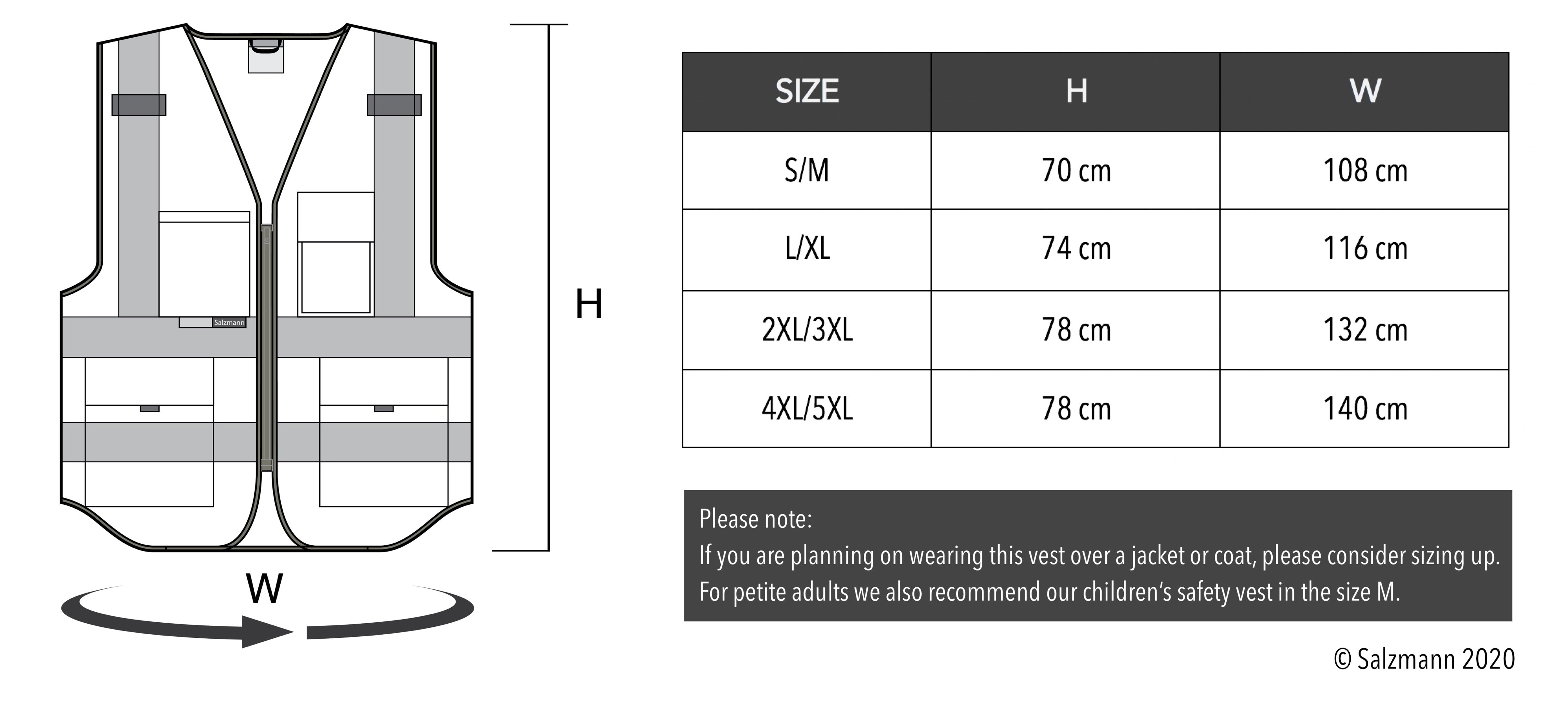 Salzmann, Safety Vest, High Visibility Vest, Reflective Vest