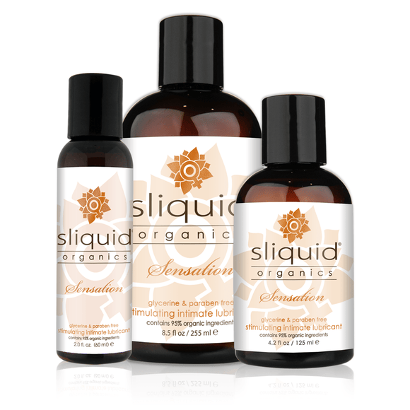 Sliquid Lubricant Sliquid Organics Sensation 4.2oz