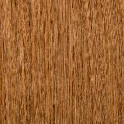 micro loop hair extensions Light Chestnut Brown