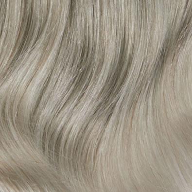 Silver clip in hair extensions 1