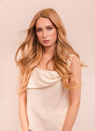 24 inch Hair Extensions Light Golden Blonde