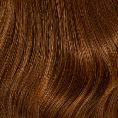 24 inch Clip in Hair Extensions Medium Brown