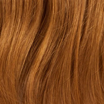 clip in fringe Light Chestnut Brown