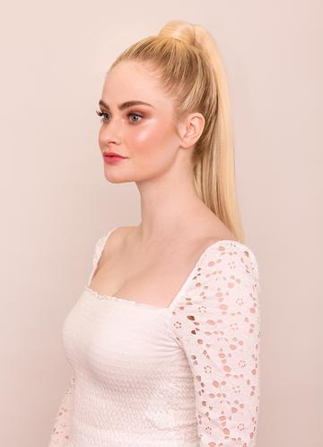 Clip in Ponytails Light Blonde