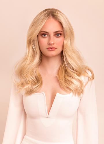 Halo Hair Extensions Light Blonde 2