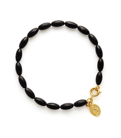 charleston bead rice bracelet bracelets midnight