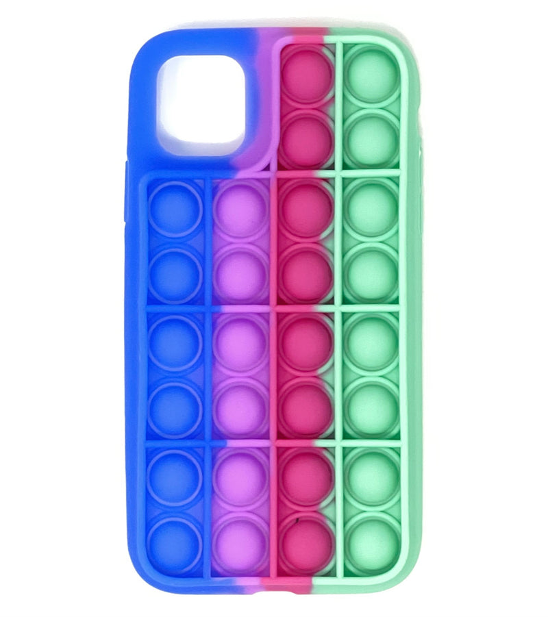 Fidget Toys Pop it Phone Case for iphone 11/12 pro max, Silicone Pop i ...