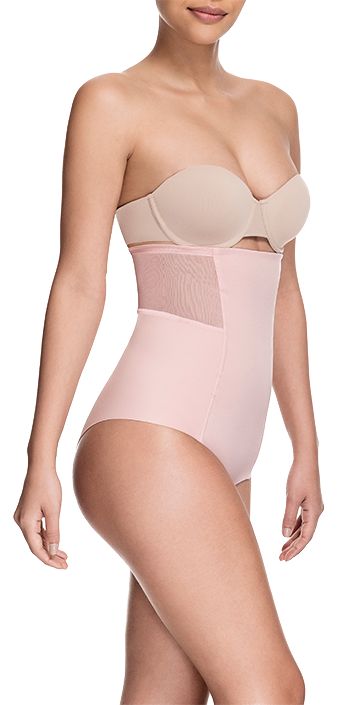 Squeem - Sheer Allure, Women's Slimming High Waist Tulle Shaping Panty at   Women's Clothing store