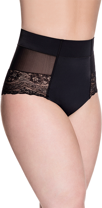 Brazilian Flair Mid Waist Brief, Shapewear Panties