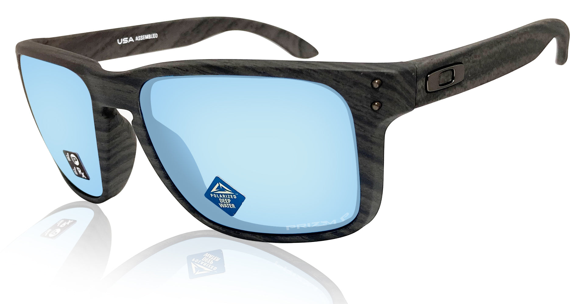 Oakley Holbrook XL Woodgrain Prizm Deep Water Polarized Lens Sunglasse –  sasy420