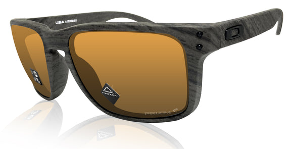 Oakley Holbrook XL Woodgrain Prizm Tungsten Polarized Lens Sunglasses –  sasy420