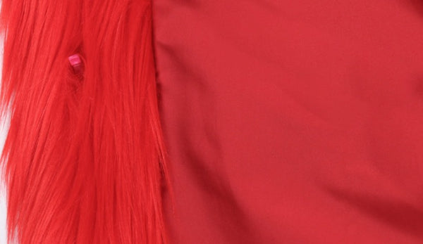 The SKANDi Crimson Faux Fur