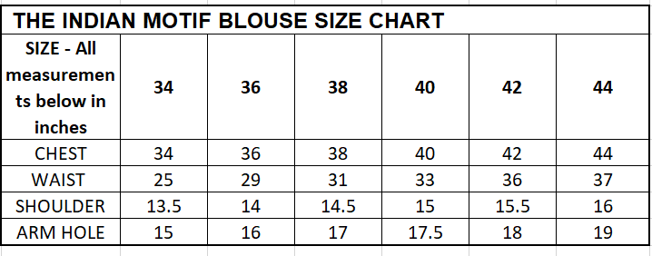 Blue Ajrakh Mul Blouse Indigo Magic-38