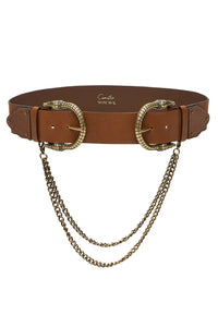 tan croc belt