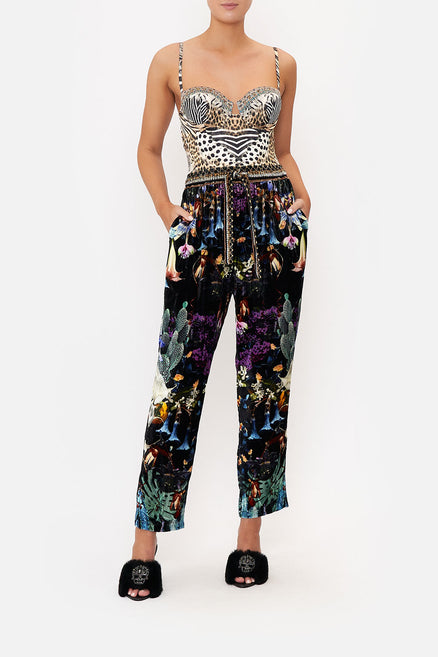 Tummy Tuck high waisted wide leg pants/trousers - Mamicha