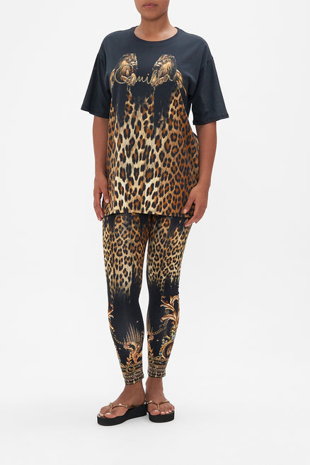 The Upside Ryker Leopard Print Midi Legging  Urban Outfitters Japan -  Clothing, Music, Home & Accessories