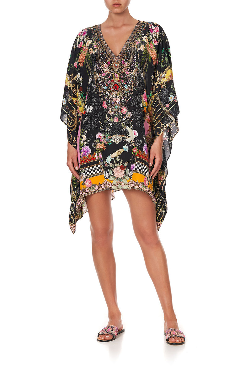 MIDI KAFTAN WITH BUTTON UP SLEEVES MONTAGUES CAPULET – CAMILLA