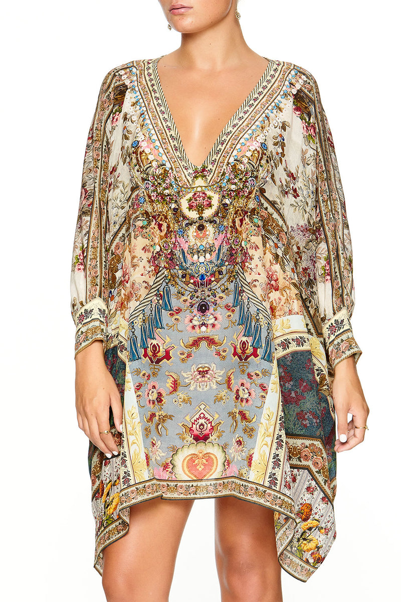 SHORT KAFTAN WITH CUFF JEANNE QUEEN – CAMILLA