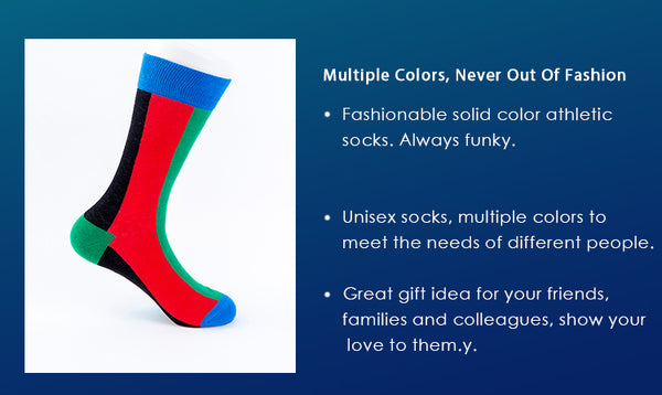 Graphic combination Socks