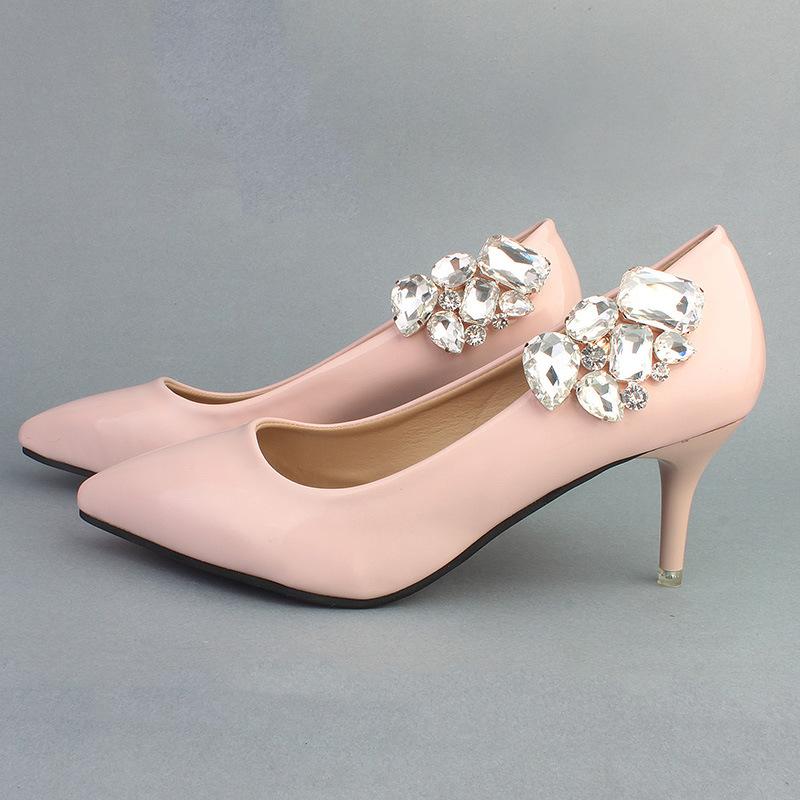 Oval Detachable Wedding Shoes Buckle