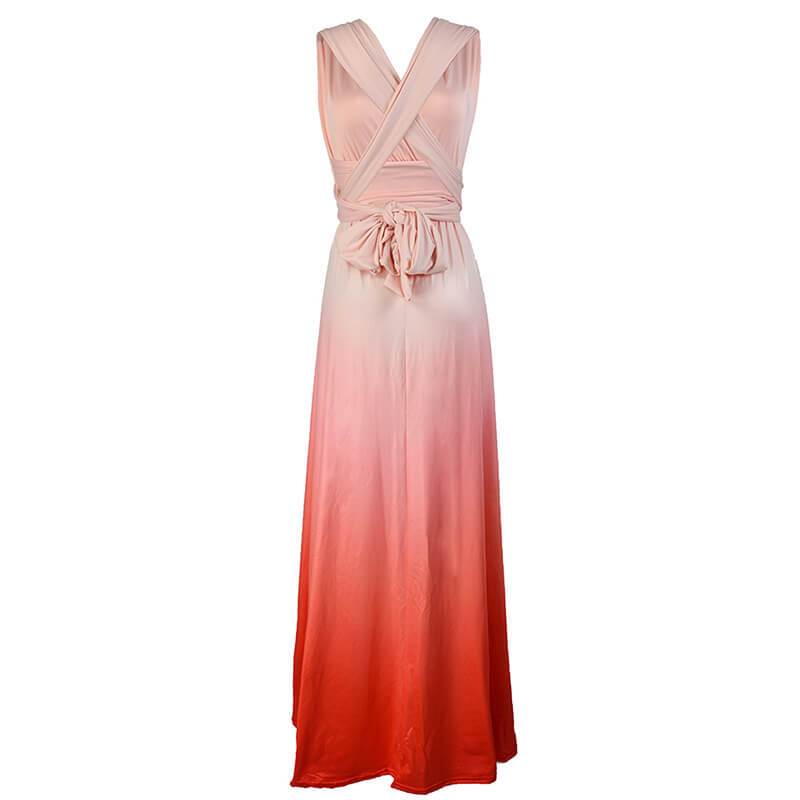 Gradient Pink Infinity Ball Gown Dress – Worn To Love