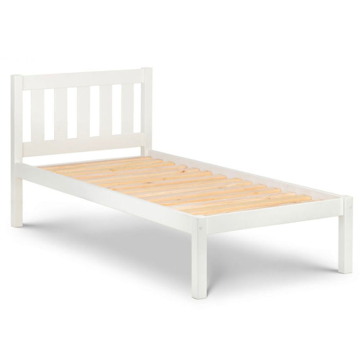 white pine single bed frame
